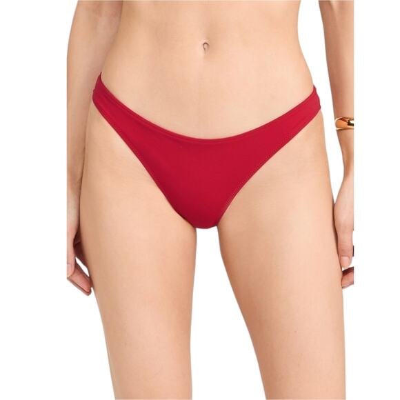 Reformation Red Bikini Bottom - Picture 1 of 8